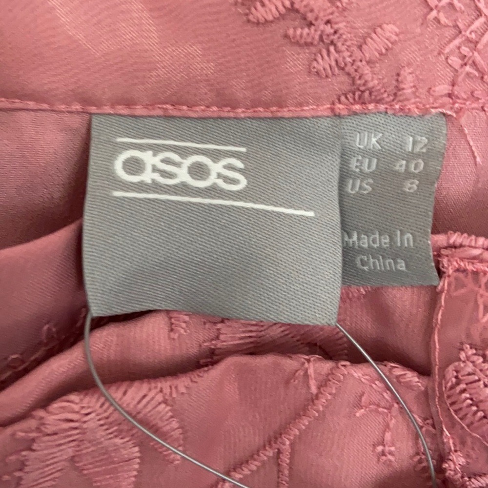 ✨ NWT ASOS DESIGN Petite Embroidered Midi Skirt - Picture 11 of 11